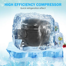 Load image into Gallery viewer, Ice Maker Machine with Scoop & Basket Black
