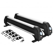 Load image into Gallery viewer, 23"/30" Universal Ski & Snowboard Roof Racks Fit 6 Pairs Skis or 4 Snowboards-L