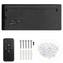 Load image into Gallery viewer, 42" Recessed Ultra Thin Wall Mounted Electric Fireplace