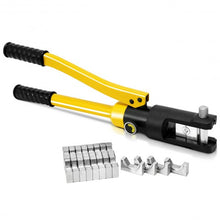 Load image into Gallery viewer, 16 Ton Cable Lug Hydraulic Wire Terminal Crimper with Dies