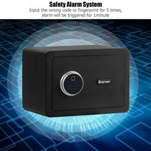 Load image into Gallery viewer, Fingerprint Safe Box Security Box with LED Light
