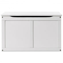 Load image into Gallery viewer, Wooden Toy Storage Chest Box