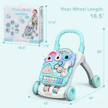 Load image into Gallery viewer, Baby Sit-to-Stand Learning Walker Toddler Musical Toy
