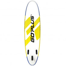 Load image into Gallery viewer, 11ft Inflatable Stand Up Paddle Board with Aluminum Paddle-Yellow
