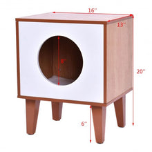 Load image into Gallery viewer, Cat Box Pet Cabinet Furniture