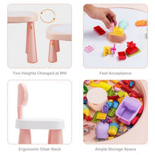 Load image into Gallery viewer, AR Function Kids Game Table and Chair Set-Pink