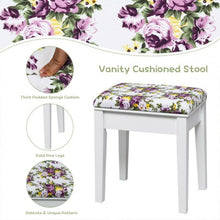 Load image into Gallery viewer, Vanity Dressing Table Set with Flip Top Mirror 3 Drawers