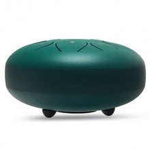 Load image into Gallery viewer, 10" Steel Tongue Drum 8 Notes Handpan Drum-Green