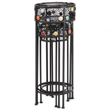 Load image into Gallery viewer, 3 pcs Round Display Ceramic Beads Metal Plant Stand