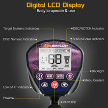 Load image into Gallery viewer, Adjustable High Accuracy Metal Detector w/Waterproof Search Coil Headphone Bag