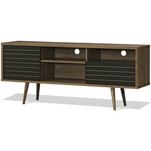 Load image into Gallery viewer, Modern TV Stand with 3 Shelves Storage Drawer
