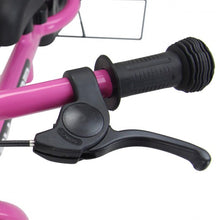 Load image into Gallery viewer, 12" Three Colors Kids Bike Bicycle with Brakes and Bell-Pink