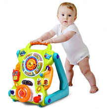Load image into Gallery viewer, 3 in1 Kids Activity Sit to Stand Musical Learning Walker