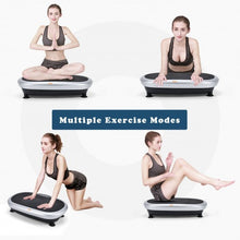 Load image into Gallery viewer, Mini Vibration Body Fitness Platform with Loop Bands-Silver