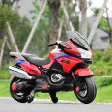 Load image into Gallery viewer, 12V Kids Ride On Motorcycle Electric Motor Bike-Red