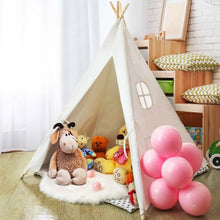 Load image into Gallery viewer, 5.5 ft Portable Cotton Kids' Play Tent