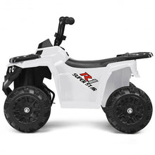 Load image into Gallery viewer, 6V Battery Powered Kids Electric Ride on ATV-White