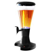 Load image into Gallery viewer, 3L Draft Beer Tower Dispenser with LED Lights