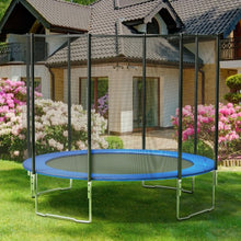 Load image into Gallery viewer, Blue Safety Round Spring Pad Replacement Cover for 12' Trampoline