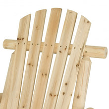 Load image into Gallery viewer, Wood Single Porch Rocker Lounge Patio Rocking Chair