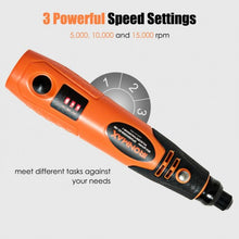 Load image into Gallery viewer, Cordless Rotary Tool Kit Lithium-Ion Battery Powered 3 Speed