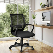 Load image into Gallery viewer, Lumbar Support Adjustable Rolling Swivel Mesh Office Chair