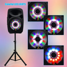 Load image into Gallery viewer, AKUSTIK 15'' 1600W Portable PA Speaker System