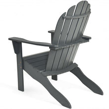 Load image into Gallery viewer, Outdoor Solid Wood Durable Patio Adirondack Chair-Gray