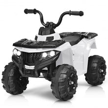 Load image into Gallery viewer, 6V Battery Powered Kids Electric Ride on ATV-White