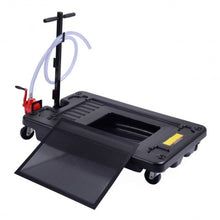 Load image into Gallery viewer, 8' Hose 17 Gallon Low Profile Portable Oil Drain