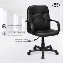 Load image into Gallery viewer, Ergonomic Mid-back Executive Office Chair Swivel Computer Chair