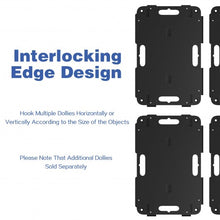 Load image into Gallery viewer, 1200lbs Weight Capacity Furniture Dolly with Interlocking System