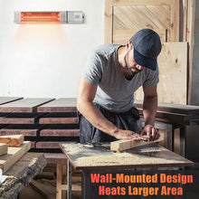 Load image into Gallery viewer, 1500W Infrared Patio Heater w/ Remote Control & 24H Timer for Indoor Outdoor