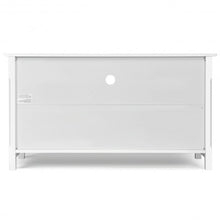 Load image into Gallery viewer, 44" Wooden Storage Cabinet TV Stand-White