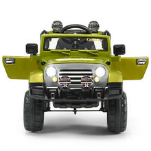 Load image into Gallery viewer, 12 V Kids Ride on Truck with MP3 + LED Lights-Green