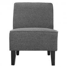 Load image into Gallery viewer, Contemporary Decor Solid Armless Accent Chair-Gray