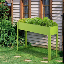 Load image into Gallery viewer, 40" x 13" Outdoor Elevated Garden Plant Flower Bed