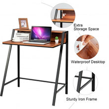 Load image into Gallery viewer, 2 Tier Computer Desk PC Laptop Table Study Writing Home Office Workstation-WAL