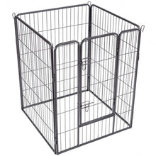 Load image into Gallery viewer, 40" 8 Metal Panel Heavy Duty Pet Playpen Dog Fence