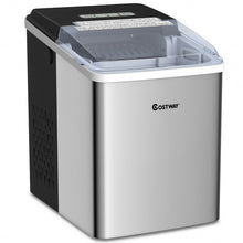 Load image into Gallery viewer, 26 lbs/24 H Self-Clean Stainless Steel Ice Maker