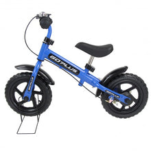 Load image into Gallery viewer, 12" Three Colors Kids Bike Bicycle with Brakes and Bell-Blue