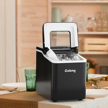 Load image into Gallery viewer, Portable Countertop Ice Maker Machine with Scoop-Black