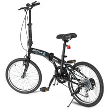 Load image into Gallery viewer, 20" 7-Speed Lightweight Iron V-Brakes Folding Bike