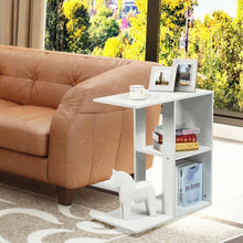 Load image into Gallery viewer, 3-tier Side Table with Storage Shelf