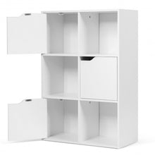 Load image into Gallery viewer, 6 Cube Wood Storage Shelves Organization