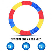 Load image into Gallery viewer, Colorful Safety Round Spring Pad Replacement Cover for 12' Trampoline