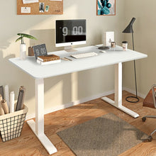Load image into Gallery viewer, 55" One-Piece Universal Tabletop for Standard and Sit to Stand Desk Frame-White