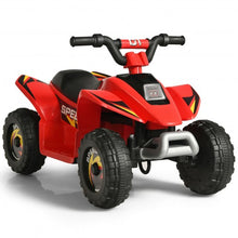 Load image into Gallery viewer, 6V Kids Electric ATV 4 Wheels Ride-On Toy -Red