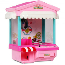 Load image into Gallery viewer, Kids Electronic Claw Toy Grabber Machine with Lights & Music & Coins-Pink