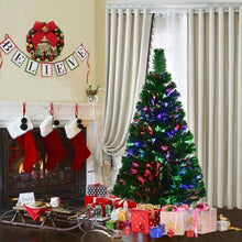 Load image into Gallery viewer, 3' / 4' / 5' / 6' Fiber Optic Artificial PVC Christmas Tree-4'